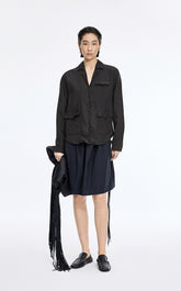Jacket / JNBY Twist Linen Blend Relaxed Jacket