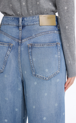 Jeans / JNBY Polka Dot Lyocell Flared Jeans