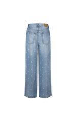 Jeans / JNBY Polka Dot Lyocell Flared Jeans