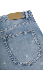 Jeans / JNBY Polka Dot Lyocell Flared Jeans