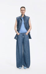 Jeans / JNBY Lyocell Banana Cut Wide Leg Jeans
