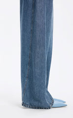 Jeans / JNBY Lyocell Banana Cut Wide Leg Jeans