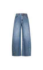 Jeans / JNBY Lyocell Banana Cut Wide Leg Jeans