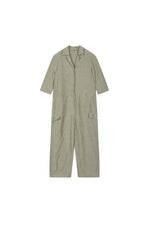 Jumpsuit / JNBY Linen-Blend Short-Sleeve Jumpsuit