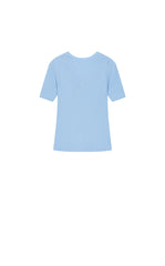 Knit Top / JNBY Moisture-Wicking Cotton Blend Short Sleeve Knit