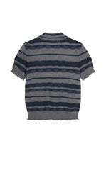 Knitwear / JNBY Textured Cotton Ruffle Knit Top