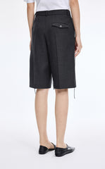 Pants / JNBY A-Line Wool Fringe Cropped Pants