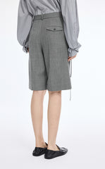 Pants / JNBY A-Line Wool Fringe Cropped Pants