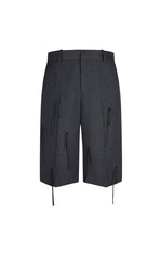 Pants / JNBY A-Line Wool Fringe Cropped Pants