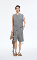 Pants / JNBY A-Line Wool Fringe Cropped Pants