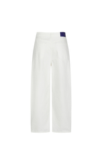 Pants / JNBY Banana-Leg Cuffed Extra-Long Jeans