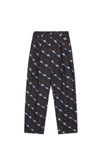 Pants / JNBY City Print Cuffed Tapered Pants