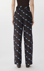 Pants / JNBY City Print Cuffed Tapered Pants