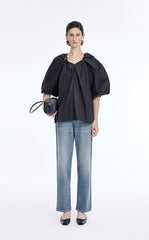 Pants / JNBY Classic Straight-Leg Denim Jeans