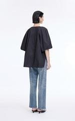 Pants / JNBY Classic Straight-Leg Denim Jeans