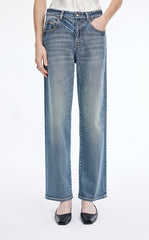 Pants / JNBY Classic Straight-Leg Denim Jeans