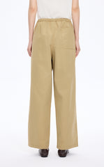 Pants / JNBY Cotton Poplin Drawstring Wide-Leg Pants