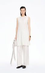 Pants / JNBY Cotton Poplin Drawstring Wide-Leg Pants