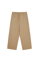Pants / JNBY Cotton Poplin Drawstring Wide-Leg Pants