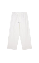 Pants / JNBY Cotton Poplin Drawstring Wide-Leg Pants