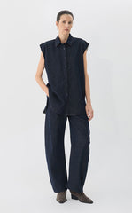 Pants / JNBY Cuffed Banana-Leg Jeans