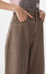 Pants / JNBY Cuffed Banana-Leg Jeans