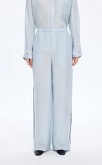 Pants / JNBY Cupro Straight-Leg Extra-Long Pants