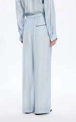 Pants / JNBY Cupro Straight-Leg Extra-Long Pants
