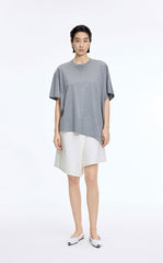 Pants / JNBY Deconstructed A-Line Denim Skort