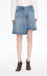 Pants / JNBY Deconstructed A-Line Denim Skort