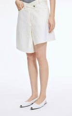 Pants / JNBY Deconstructed A-Line Denim Skort