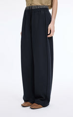 Pants / JNBY Double Waist Wide-Leg Long Pants