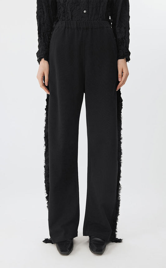 Pants / JNBY Drawstring Lace Trim Banana Pants