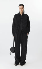 Pants / JNBY Drawstring Lace Trim Banana Pants