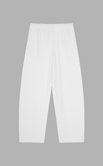 Pants / JNBY Drawstring Trim Cotton Ultra Long Pants