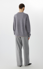 Pants / JNBY Frayed Hem Wide Leg Hybrid Trousers