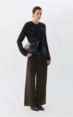 Pants / JNBY Washed Wide-Leg Jeans