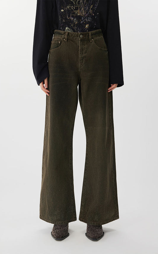 Pants / JNBY Washed Wide-Leg Jeans