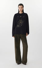 Pants / JNBY Washed Wide-Leg Jeans