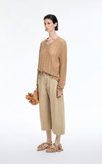 Pants / JNBY High-Waist Ankle-Length Banana Jeans