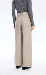 Pants / JNBY Linen Relaxed Wide-Leg Pants