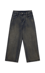 Pants / JNBY Loose Fit Denim Straight Jeans