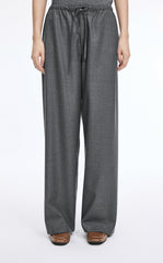 Pants / JNBY Loose Wool Blend Straight Long Pants