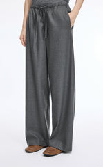 Pants / JNBY Loose Wool Blend Straight Long Pants
