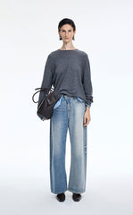 Pants / JNBY Offset Waist Flared Long Jeans