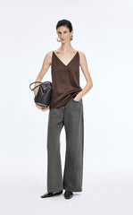 Pants / JNBY Offset Waist Flared Long Jeans