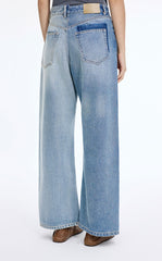 Pants / JNBY Offset Waist Flared Long Jeans