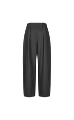 Pants / JNBY Pleated Waist Jacquard Wool Pants