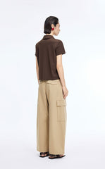 Pants / JNBY Relaxed Cotton Blend Banana Pants