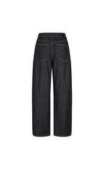 Pants / JNBY Relaxed Elastic Waist Banana Jeans
